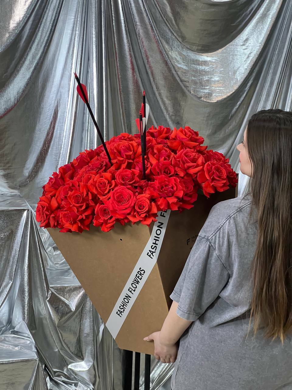 Букет из 51 розы "Нина"